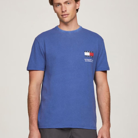 Tommy Hilfiger Ανδρική κοντομάνικη μπλούζα Logo Crew Neck T-Shirt